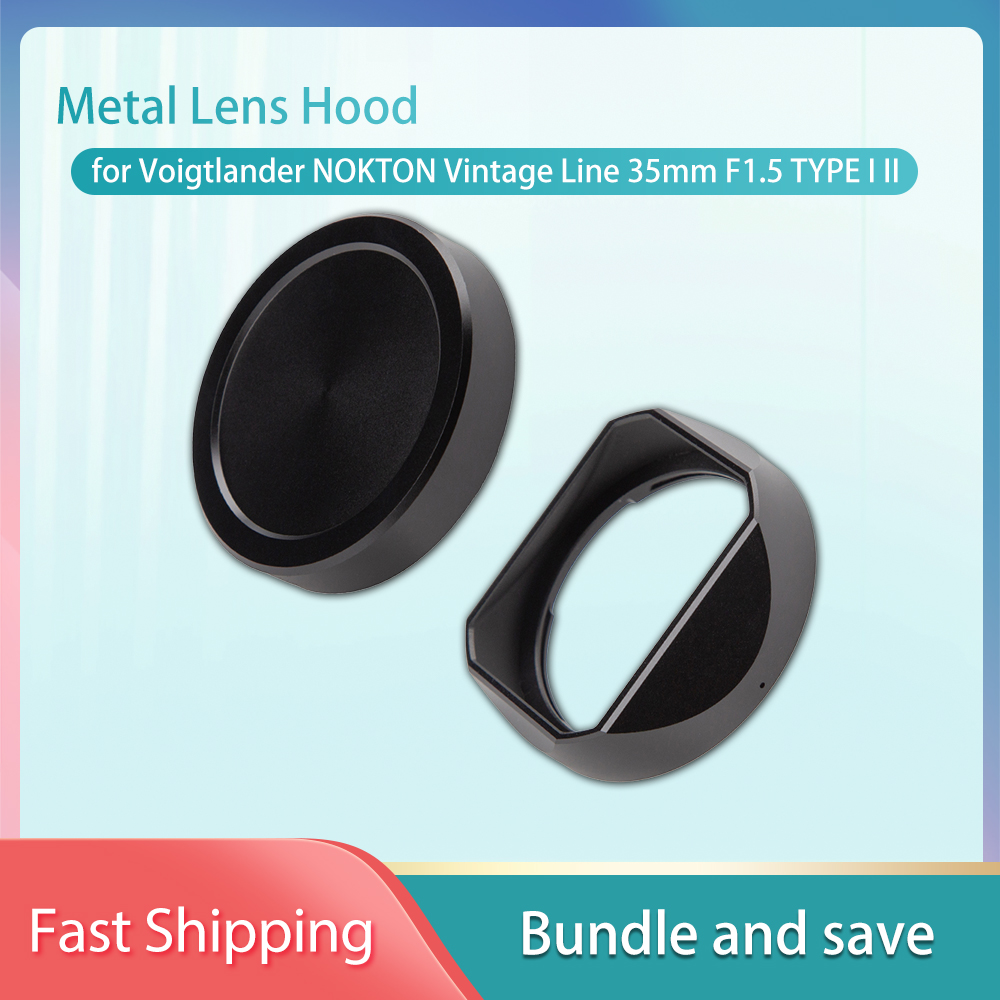 Metal Lens Hood for Voigtlande - огляд і ціна Lens Cap Vintage