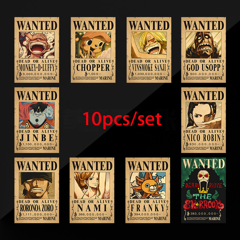10pcs Anime One Piece Luffy 3  - огляд і ціна Vintage Toy Collector