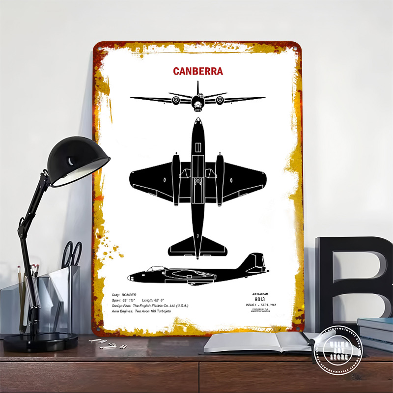 Canberra Recognition Tin Plaqu - огляд і ціна Canberra Vintage & Collectible Centre Reviews