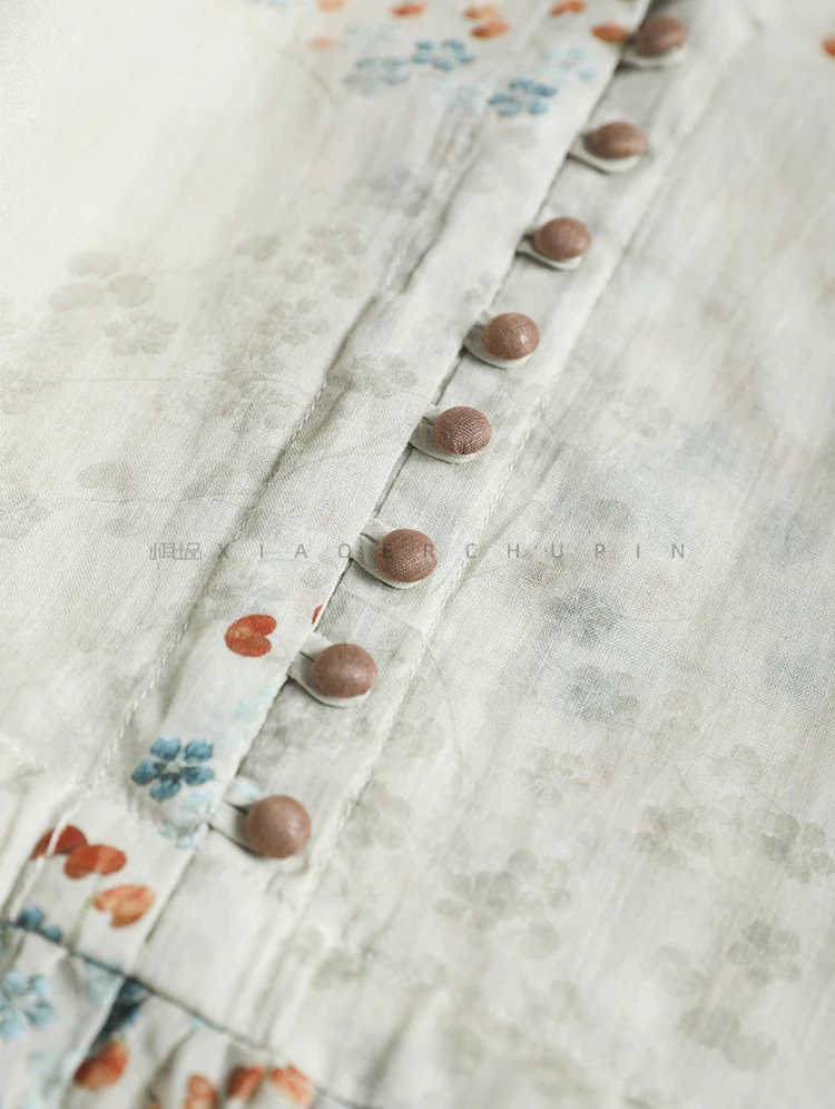 Summer Dress Women 2025 Long P - огляд і ціна Vintage Collectible Buttons