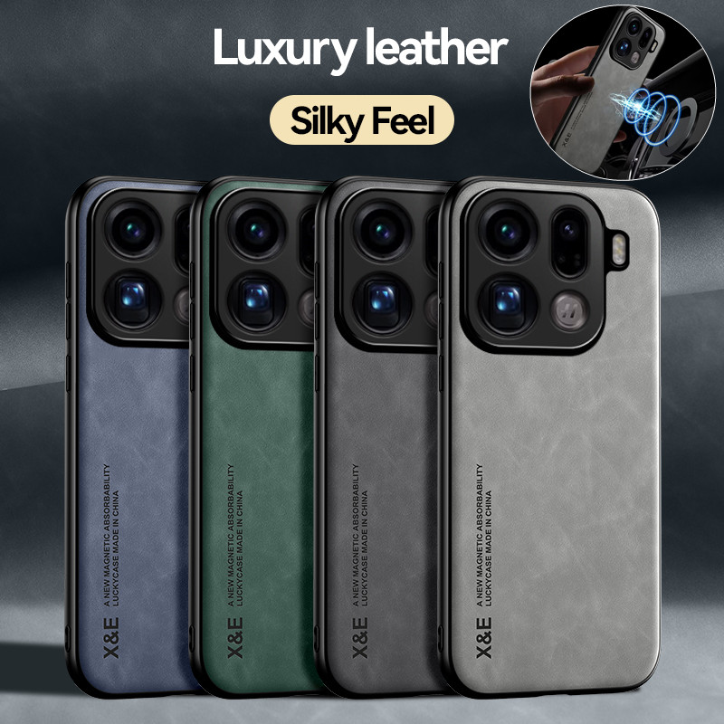 For OPPO Find X9 Pro X9 X8 X6  - огляд і ціна Camera Leather Case