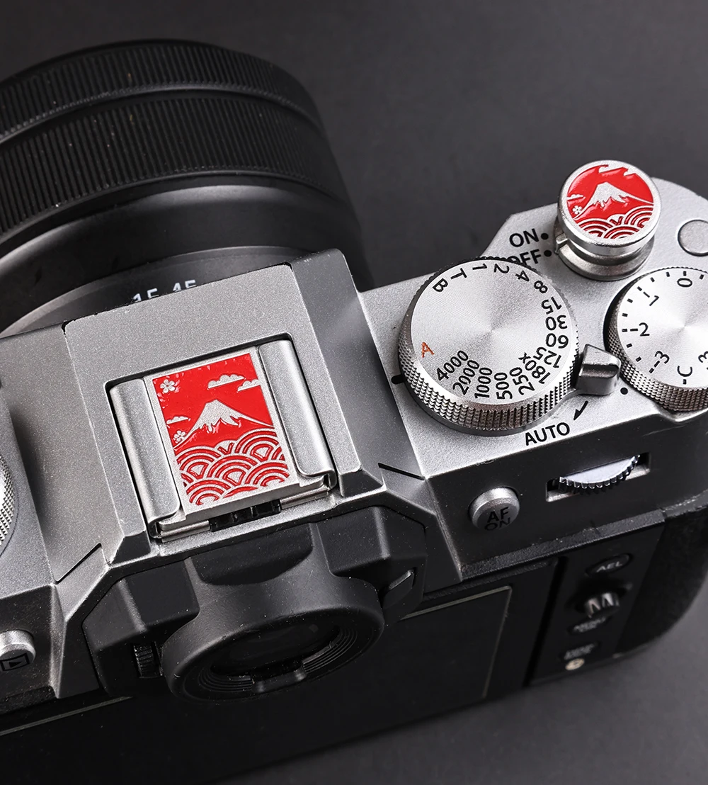 Aluminum Alloy Hot Shoe Cover  - огляд і ціна Lens Cap Vintage