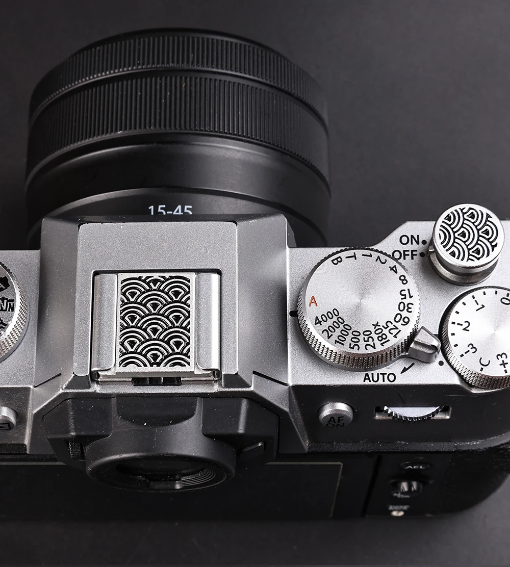 Aluminum Alloy Hot Shoe Cover  - огляд і ціна Lens Cap Vintage