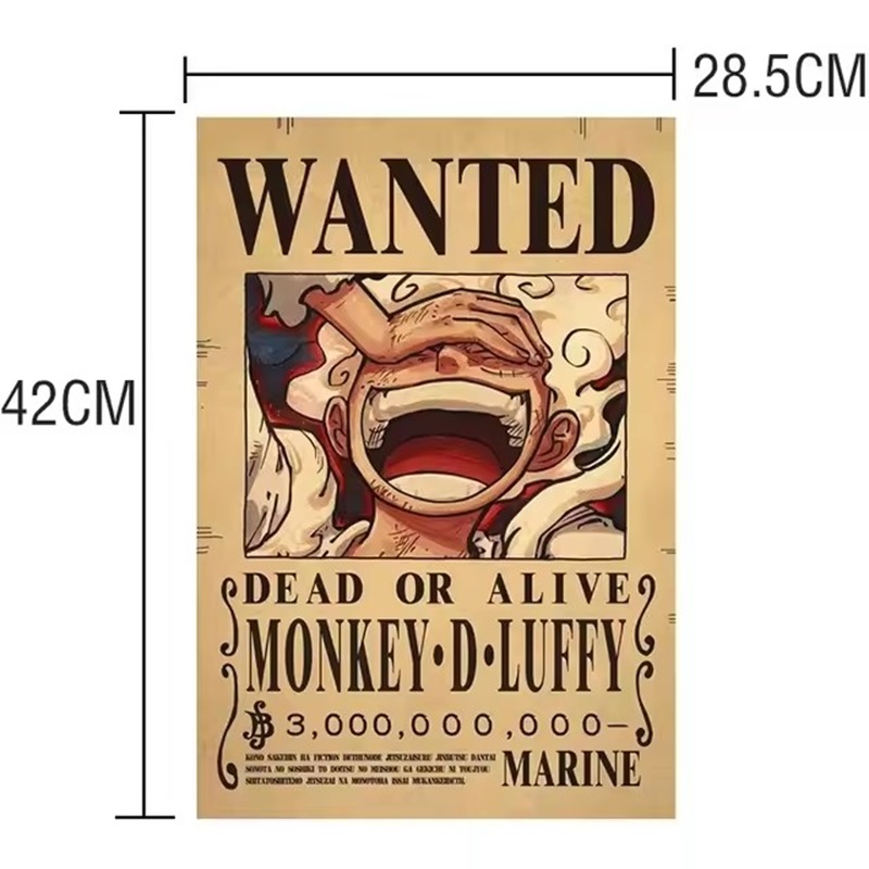 Anime One Piece Bounty Wanted  - огляд і ціна Vintage Toy Collector