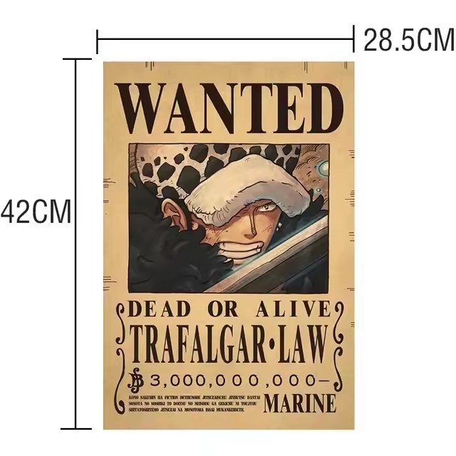 Anime One Piece Bounty Wanted  - огляд і ціна Vintage Toy Collector