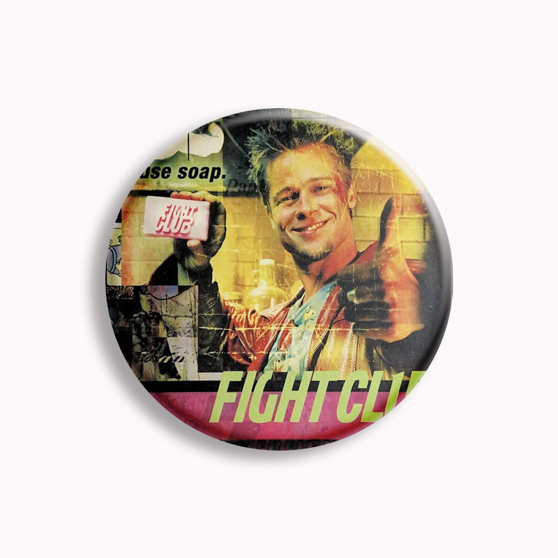 Retro Classic Movie Fight Club - огляд і ціна Vintage Collectible Buttons