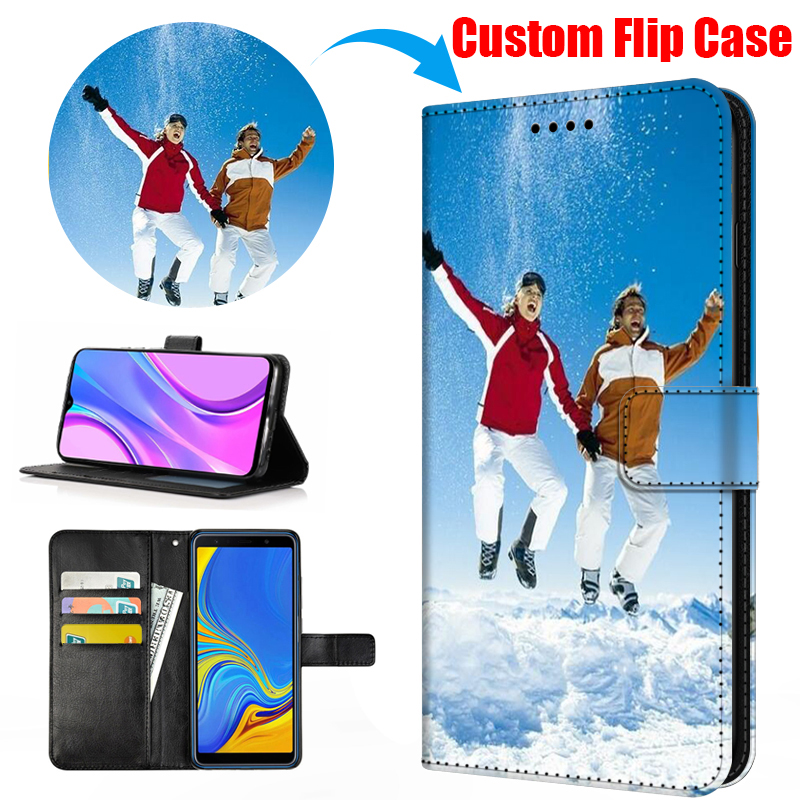 Custom Photo Flip Case For Mot - огляд і ціна Camera Leather Case