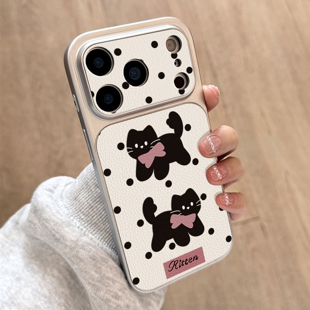 Cute Puppy Leather Phone Case  - огляд і ціна Camera Leather Case