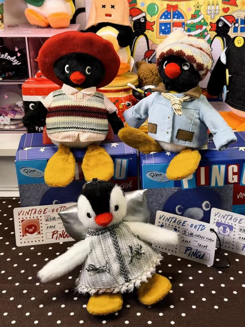 Pingu Blind Box 45th Anniversa - огляд і ціна Vintage Collectible Dolls For Sale