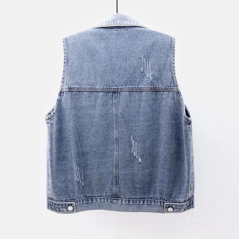Denim Frayed Vintage Sleeveles - огляд і ціна Vintage Collectible Buttons