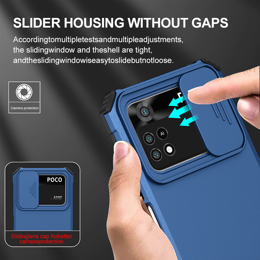 Phone Case Shockproof For Xiao - огляд і ціна Camera Leather Case